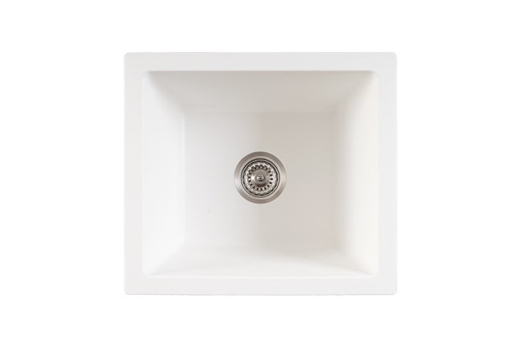 Bellevue Small Rectangular Sink Matte White