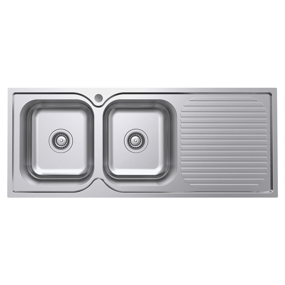 Tiva Double Bowl Kitchen Sink