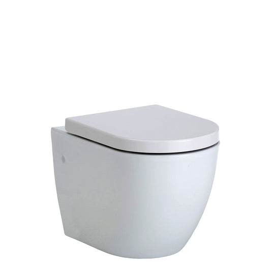 Koko Wall Hung Toilet Suite Gloss White