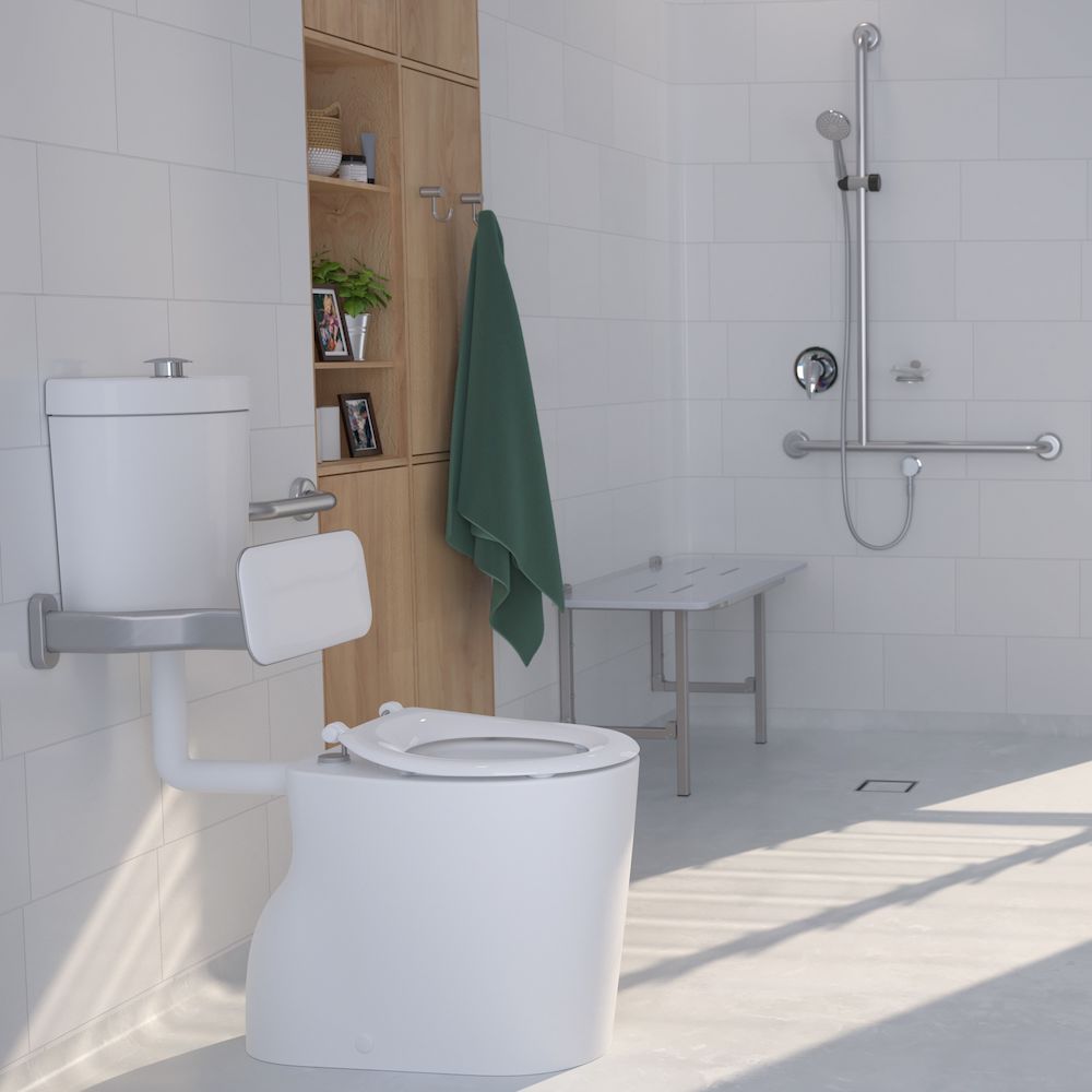 Caroma Toilet With Back Rest